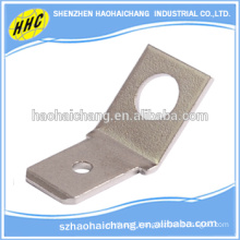 High Precision Nickel Plated Brass C268000 Angle Connector Terminals